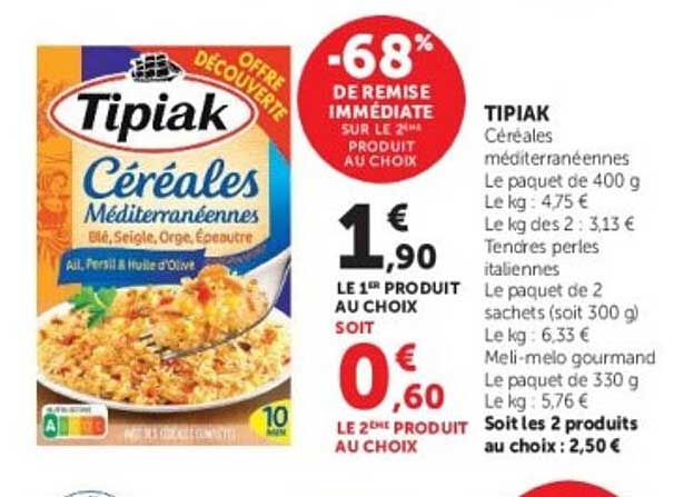 TiPiaK Céréales Méditerranéennes
