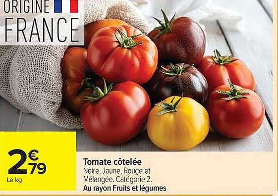 Tomate côtelée