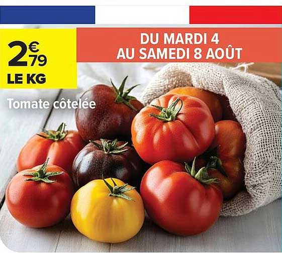 Tomate côtelée