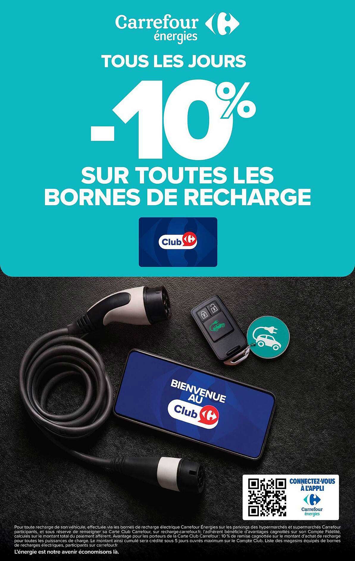 TOUS LES JOURS -10% SUR TOUTES LES BORNES DE RECHARGE