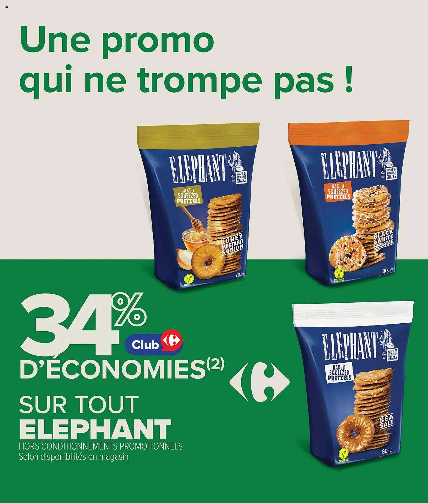 Une promo qui ne trompe pas !