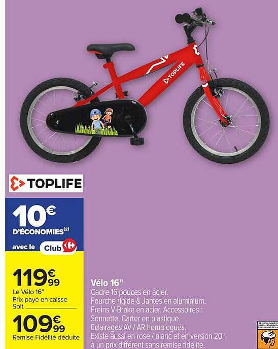 Vélo 16"