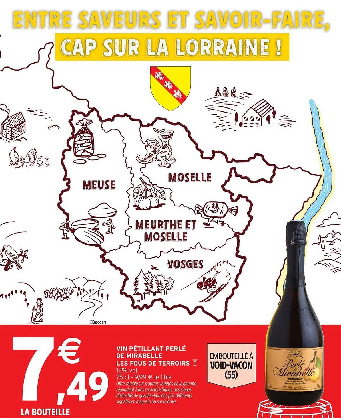 VIN PÉTILLANT PERLÉ DE MIRABELLE LES FOUS DE TERROIRS