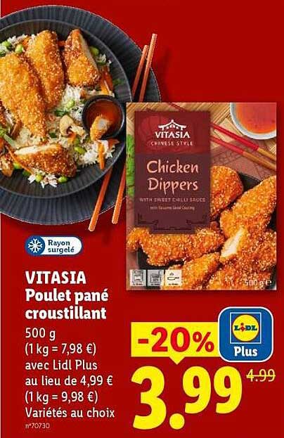 VITASIA Poulet pané croustillant