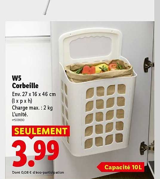 W5 Corbeille