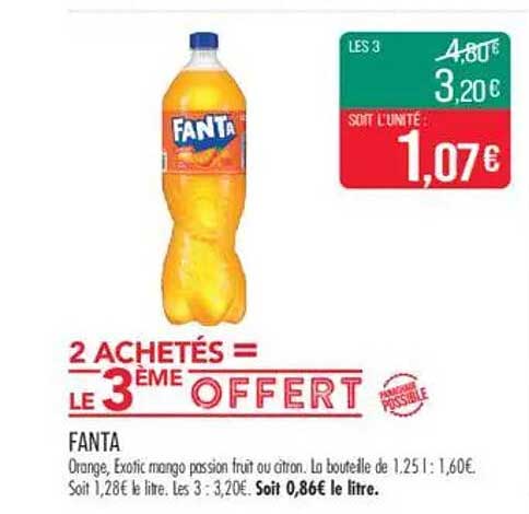 2 ACHETÉS = LE 3ÈME OFFERT