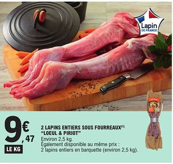 2 LAPINS ENTIERS SOUS FOURREAUX" LOEUL & PIRIOT