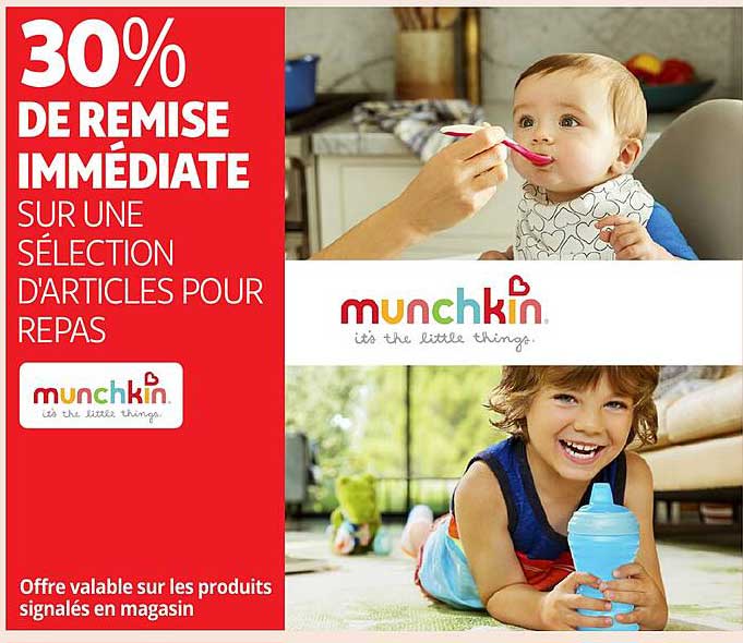 30% DE REMISE IMMÉDIATE SUR UNE SÉLECTION D'ARTICLES POUR REPAS