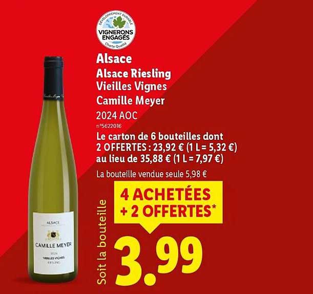 4 ACHETÉES + 2 OFFERTES*
