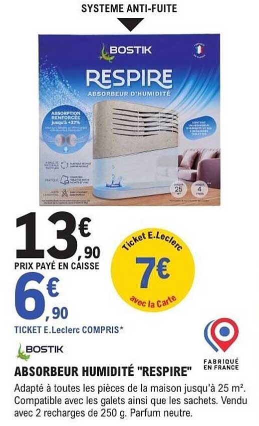 ABSORBEUR HUMIDITÉ "RESPIRE"