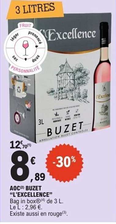 AOC BUZET "L'EXCELLENCE"