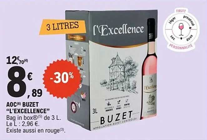 AOC(*) BUZET "L'EXCELLENCE"