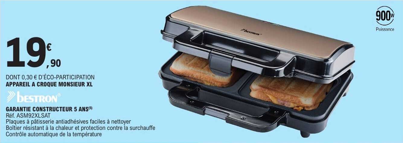 APPAREIL A CROQUE MONSIEUR XL