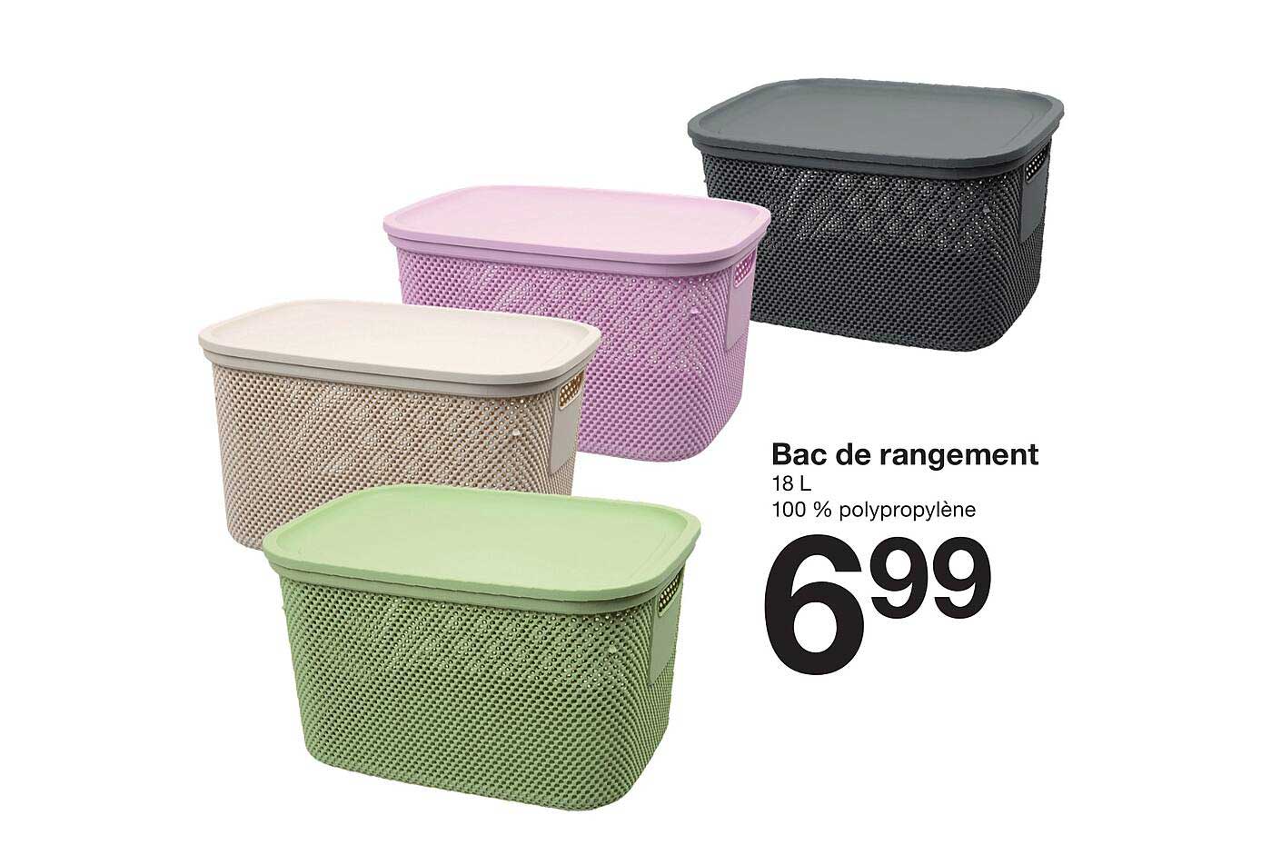 Bac de rangement