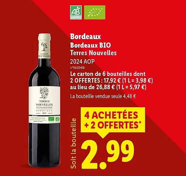 Bordeaux BIO Terres Nouvelles