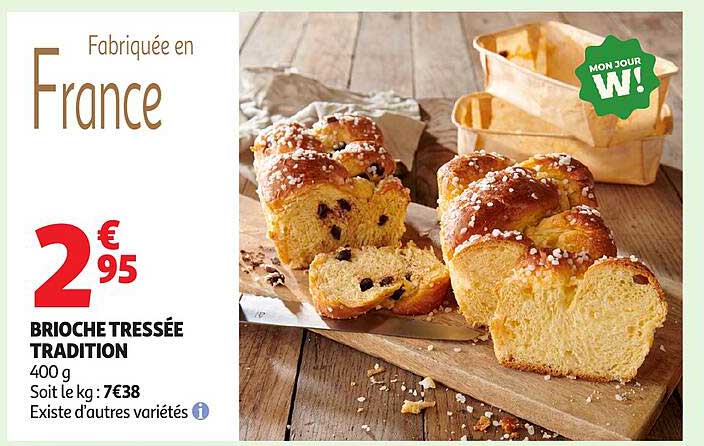 BRIOCHE TRESSÉE TRADITION
