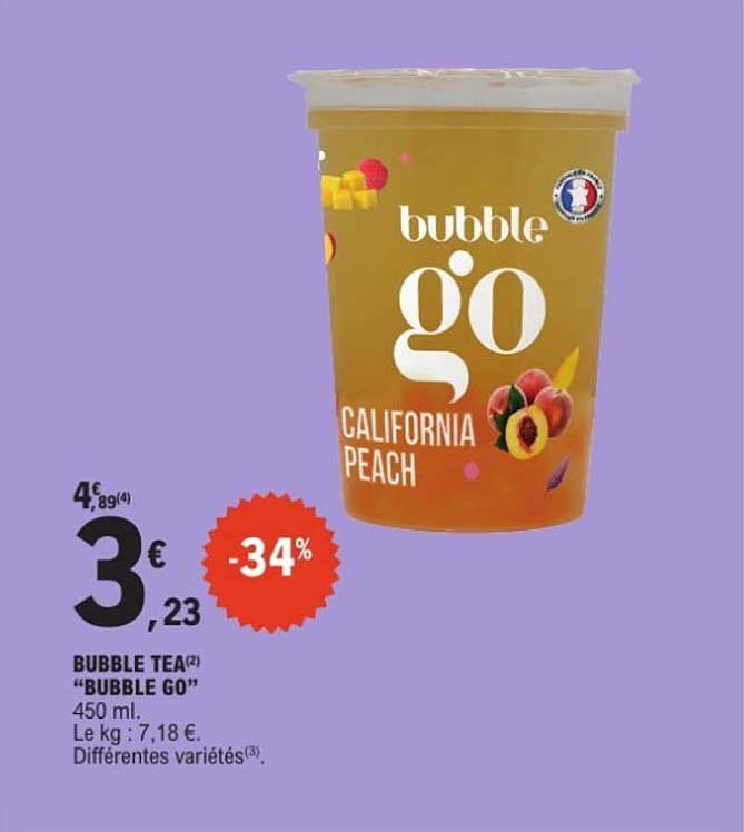 BUBBLE TEA "BUBBLE GO"