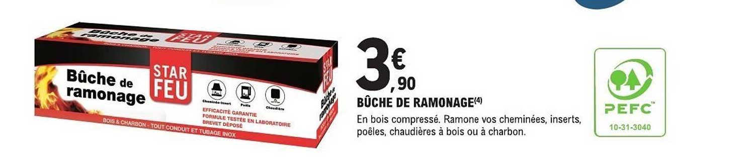 BUCHE DE RAMONAGE