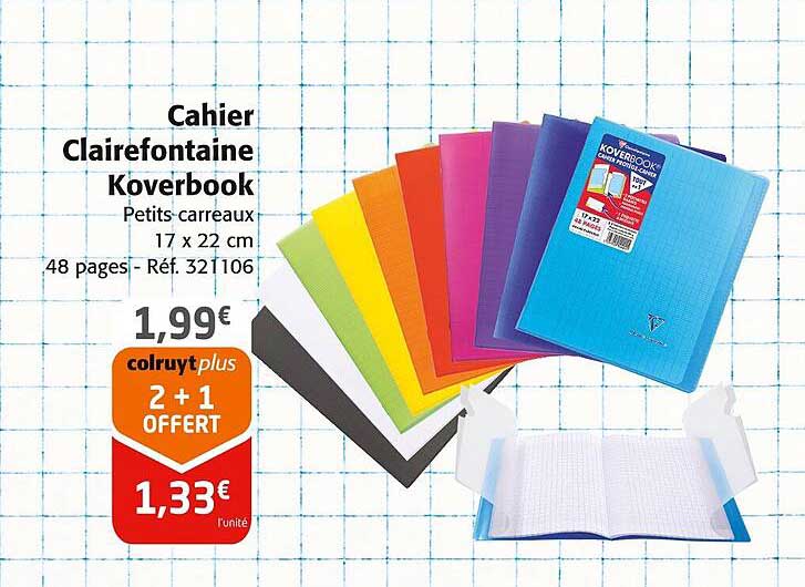 Cahier Clairefontaine Koverbook