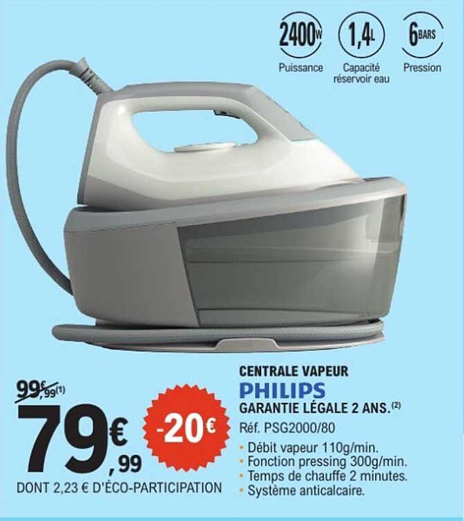 CENTRALE VAPEUR PHILIPS