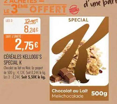 CÉRÉALES KELLOGG'S SPECIAL K