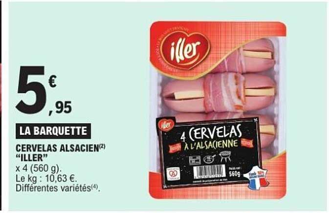 CERVELAS ALSACIEN "ILLER"