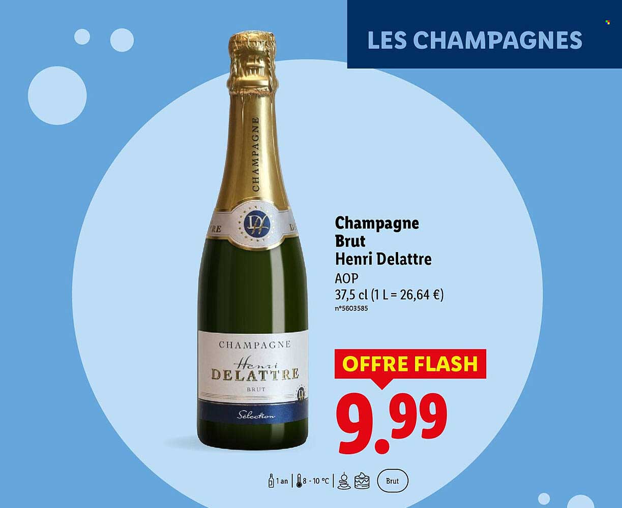 Champagne Brut Henri Delattre AOP