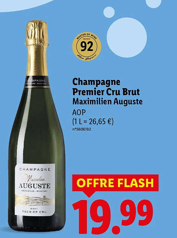 Champagne Premier Cru Brut Maximilien Auguste