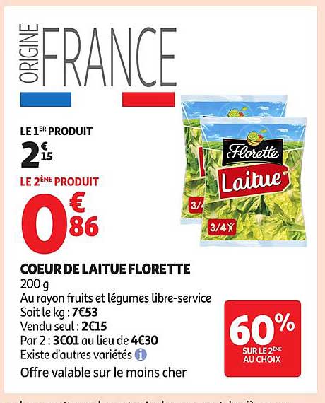 COEUR DE LAITUE FLORETTE