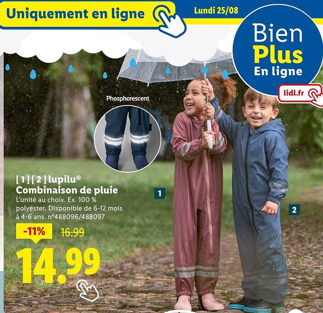 Combinaison de pluie