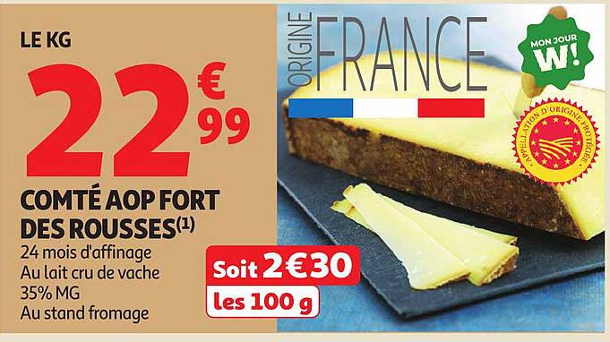 COMTÉ AOP FORT DES ROUSSES