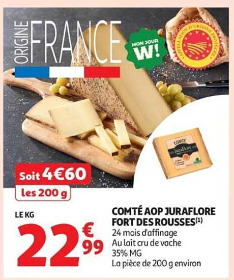 COMTÉ AOP JURAFLORE FORT DES ROUSSES