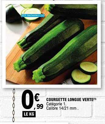 COURGETTE LONGUE VERTE