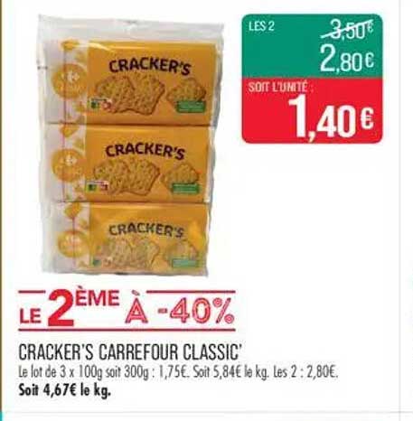 CRACKER'S CARREFOUR CLASSIC'