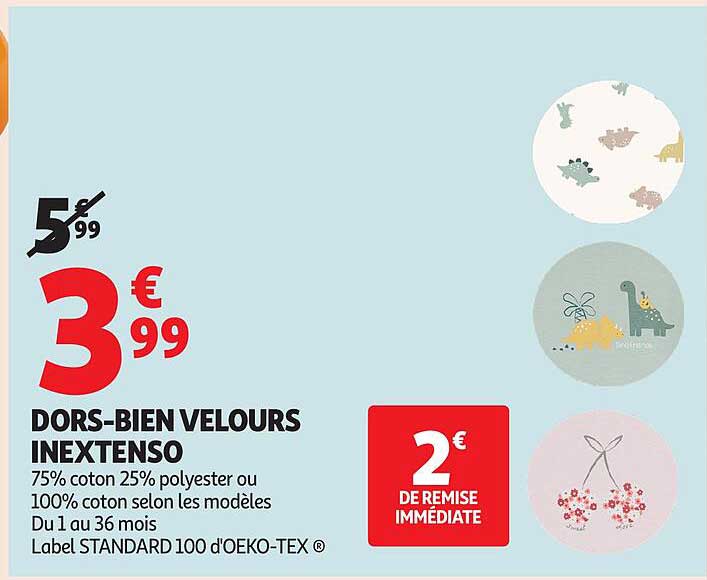 DORS-BIEN VELOURS INEXTENSO