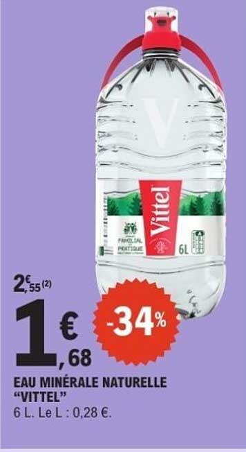 EAU MINÉRALE NATURELLE “VITTEL”