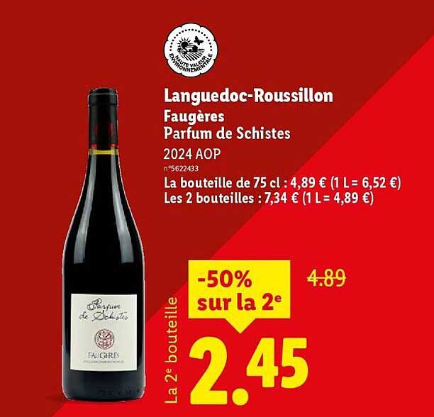 Faugères Parfum de Schistes 2024 AOP