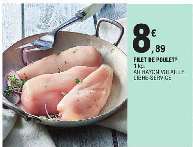 FILET DE POULET