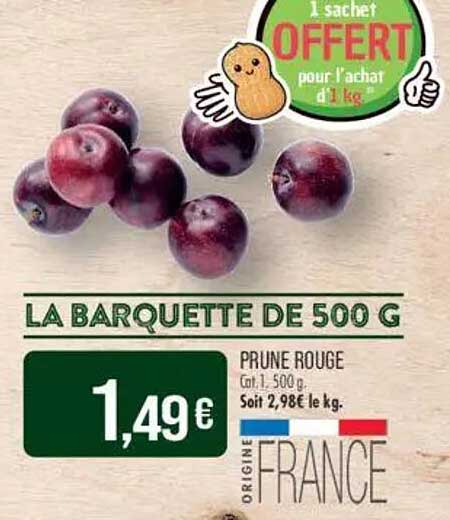 LA BARQUETTE DE 500 G