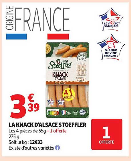 LA KNACK D'ALSACE STOEFFLER
