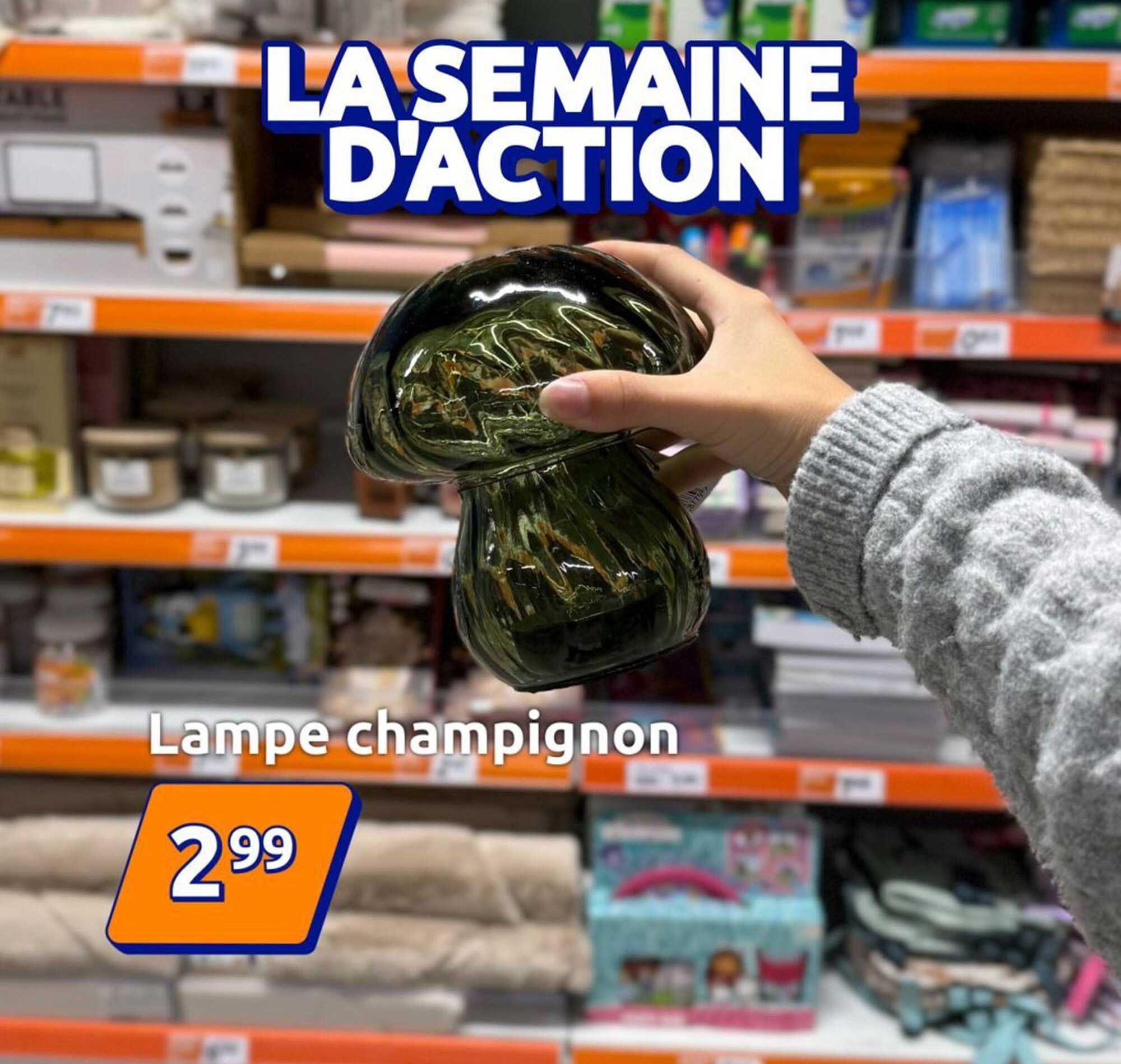 Lampe champignon