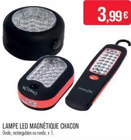 LAMPE LED MAGNÉTIQUE CHACON