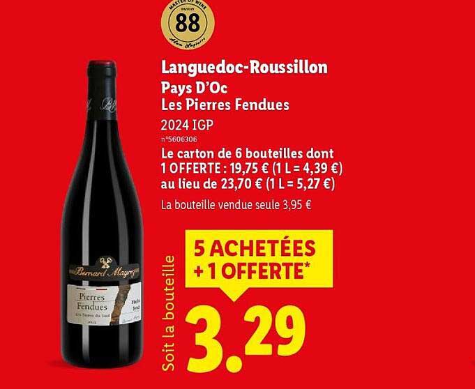 Languedoc-Roussillon Pays D'Oc Les Pierres Fendues