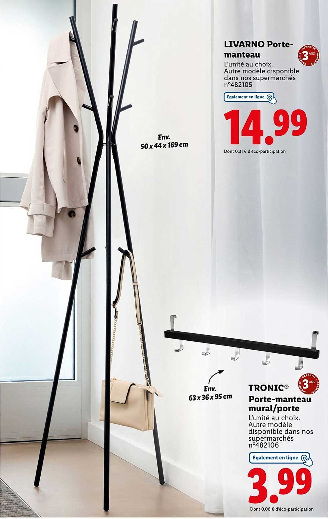 LIVARNO Porte-manteau