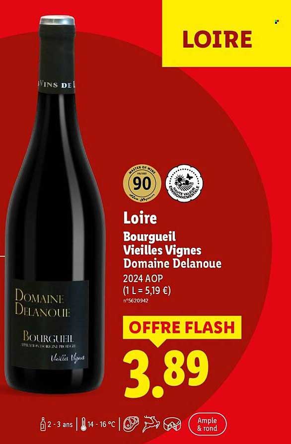 Loire Bourgueil Vieilles Vignes Domaine Delanoue