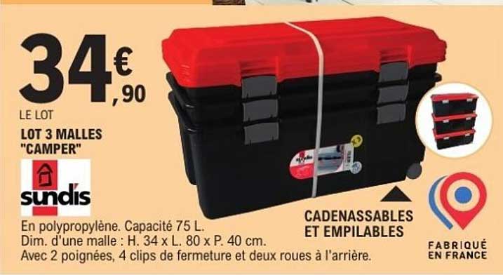 LOT 3 MALLES "CAMPER"