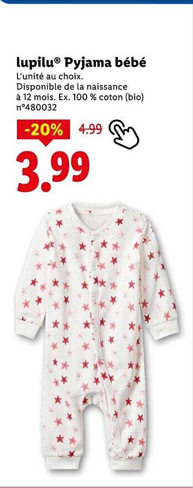 lupilu® Pyjama bébé
