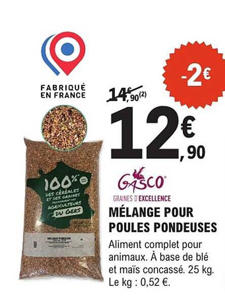 MÉLANGE POUR POULES PONDEUSES