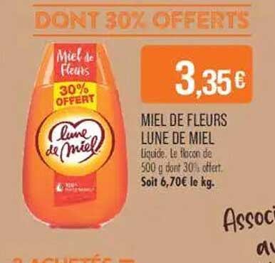 MIEL DE FLEURS LUNE DE MIEL