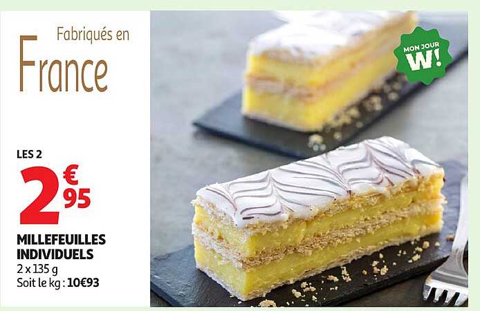 MILLEFEUILLES INDIVIDUELS